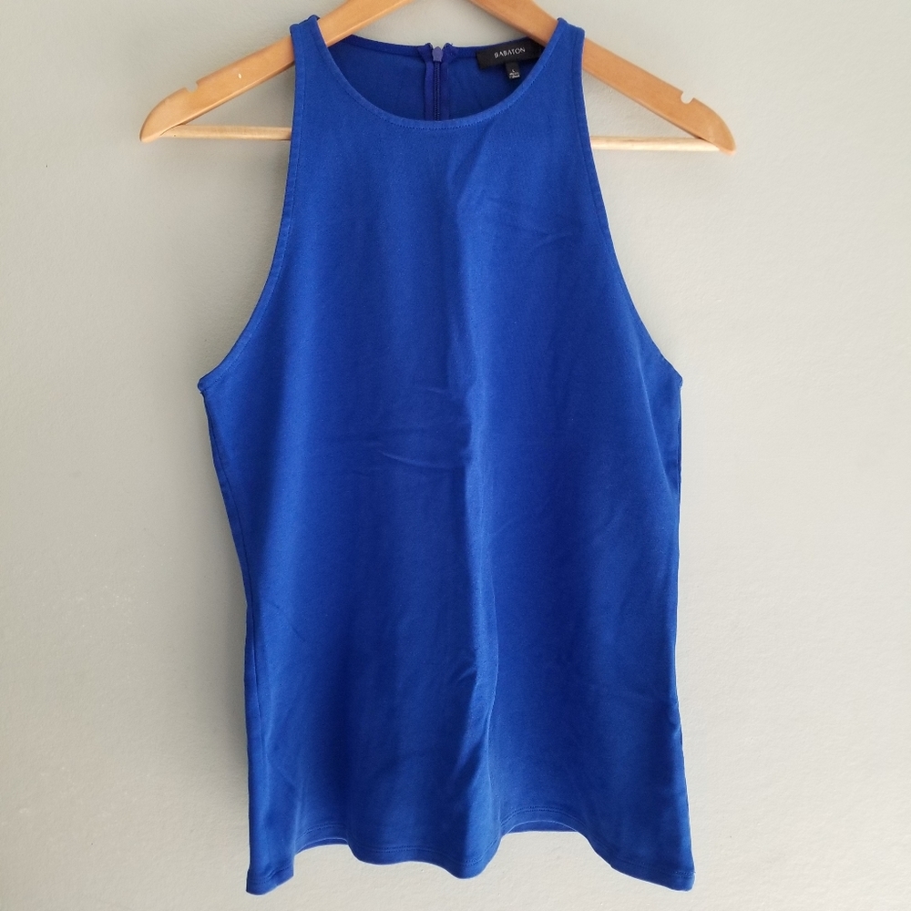 Babaton blue tank top